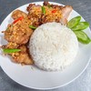 จับคู่สุดคุ้ม หมูฟ้าผ่า+ไก่ฟ้าผ่า+ข้าวสวย