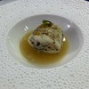 Turbot with  maple syrup glaze and ginger