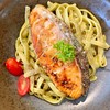 Pesto Salmon Pasta 129 -