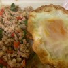 กระเพราหมูสับ+ไข่ดาว