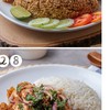 ข้าวผัดน้ำพริกนรกกุ้งทอดเมนูแนะนำเลยคะ