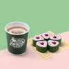 Combo Set 1 - (เครื่องดื่มร้อน 1 แก้ว) + Matcha Strawberry Crepe Roll