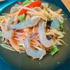 ตำกุ้งสด