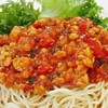 สปาเกตตี้ซอสมะเขือเทศหมูสับ