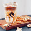 Gold Coffee milk caramel
