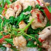 กระเพราะหมูราดข้าวหอมๆ