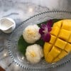 ข้าวเหนียวมะม่วงน้ำดอกไม้