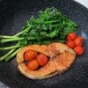 สเต็กเเซลม่อนพริกไทยดำ