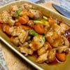 ผัดพริกแกงหน่อไม้ฝรั่งไข่แดง ผัดพริกแกงหน่อไม้ฝรั่งไข่แดง