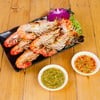 กุ้งก้ามกราม เผาสดๆ