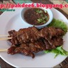 เนื้อย่างไม้ละ 12 บาท จัดมา 3 ไม้