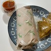 มาพร้อมกับ salsa roja and tortilla chips