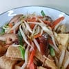 ผัดถั่วงอกใส่เต้าหู้