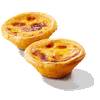 ทาร์ตไข่ 2  ชิ้น (17002)