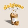 Dalgona candy latte