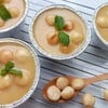 caramel macadamia cheese pie