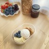 greek yogurt (บลูเบอร์รี่+กล้วยหอม)