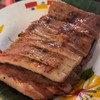 หมูย่างหอมน้ำปลาดี น้ำปลาตรากระต่ายของดีจากภาคตะวันออก แถบตราด จันทบุรี