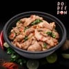 ข้าวกะเพราสันคอหมู