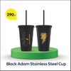Black Adam Stainless Steel Cup