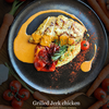  traditional Jamaican menu grill erinated chicken breast with spices
