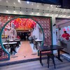 บรรยากาศหน้าร้านและในร้านสไตล์จีนคาเฟ่