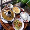 อาหารเย็น ต้มยำปลาหม้อไฟ/ไข่เจียวหมูสับผัดผักรวม /ข้าวเปล่า 2 จาน 390 บาท