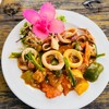 หมึกผัดไข่เค็ม