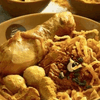 ข้าวซอยไก่ กระดูกหมูอ่อน