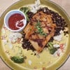 สเต็กไก่สไปซี่ (339.-)