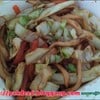 chow mein shrimp ขนาด S (165 บาท) หรือผัดหมี่กุ้ง