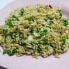 ข้าวผัดไข่ใส่ถั่วฝักยาว ข้าวผัดไข่ใส่ถั่วฝักยาว