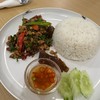 กะเพราไข่เยี่ยวม้า