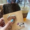 Black chocolate cream pocket toast