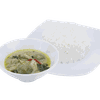 ข้าวแกงเขียวหวานไก่