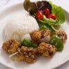 ข้าวปลาผัดพริกไทยดำ