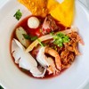เย็นตาโฟทะเลกุ้งทอด