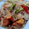 ตำเส้นแก้วกุ้งสด