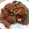 ข้าวกระเพราตับหมู