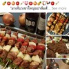 BBQ หมู ล่องละ 20 ไม้ราคา 800 บาท BBQ ไก่ กล่องละ 20 ไม้ราคา 600 บาท ซี่โครงหมู 