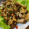หมูกรอบคั่วพริกเกลือ
