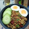 กะเพราหมูสับ ไข่ต้ม