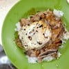  "金牌豬扒飯 - Rice with Pork Chop"(54HKD)