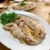 ไก่ต้มเหล้าอบเกลือ