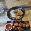 ข้าวหน้าหมูทงคัสสึ ไก่คาราเกะ