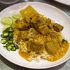 咖喱饭 (Gālí fàn = Curry rice) 