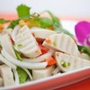 ยำไก่ยอ สั่งระดับความเผ็ดมากเผ็ดน้อย แซ่บจริง