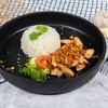 ข้าวไก่ทอดกระเทียม