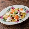 Spicy Pickled Cabbage Salad With Salted Egg