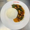 กระเพราหมูกรอบ
